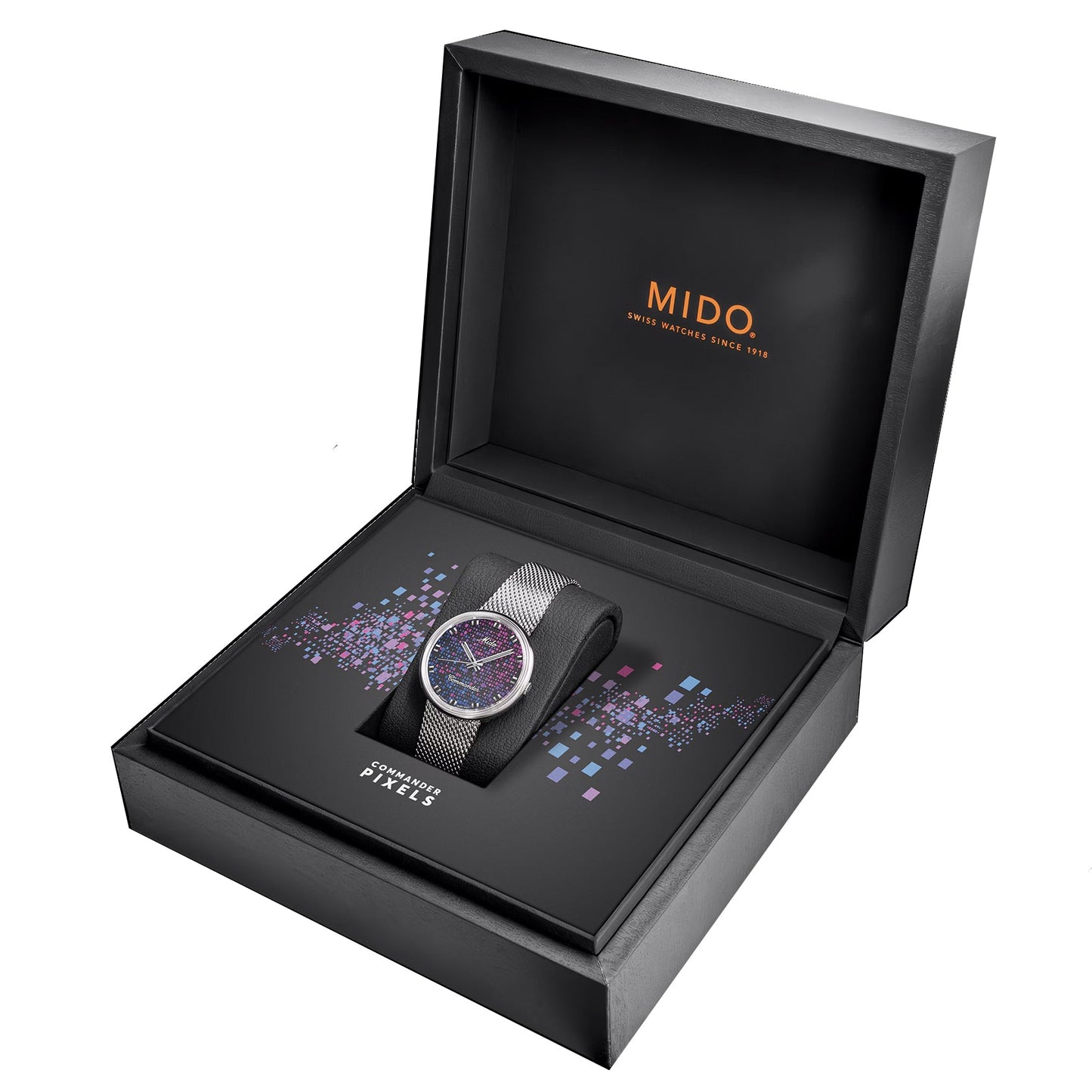 Montre Mido Commander 1959 37 mm Noir Automatique Acier M8429.4.N7.11