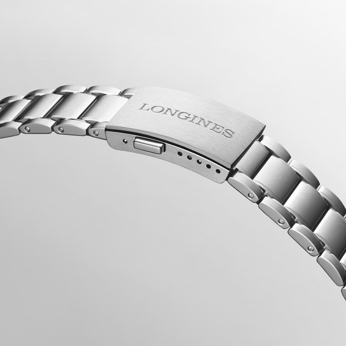 Montre Longines Spirit Zulu Time 1925 39 mm Noir Automatique Acier Doré L3.803.5.53.6