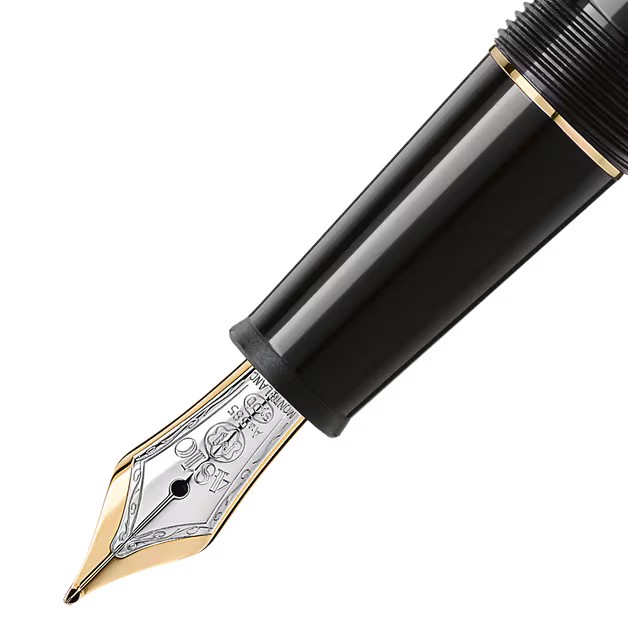 Stylo plume Montblanc Meisterstück Classique plaqué or M 132464